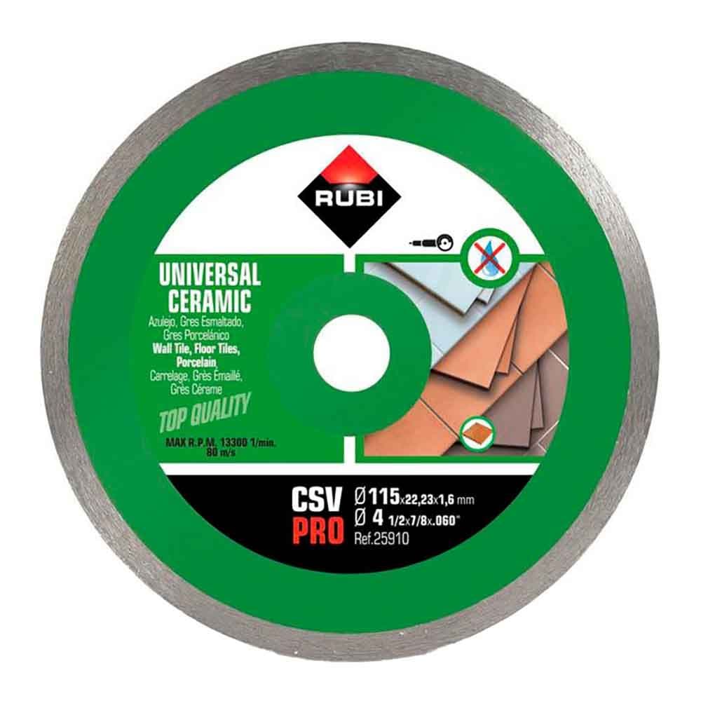 Rubi Disco Diamante CSV 115 Pro 25910