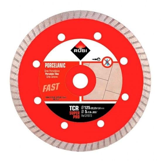 Rubi Disco de Diamante Tcr ø125mm Superpro R31973