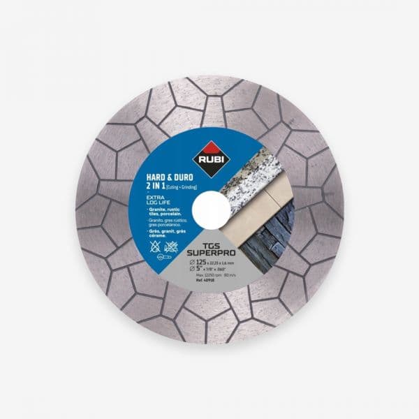 Rubi Disco de Corte Diamantado TGS Super Pro 125mm