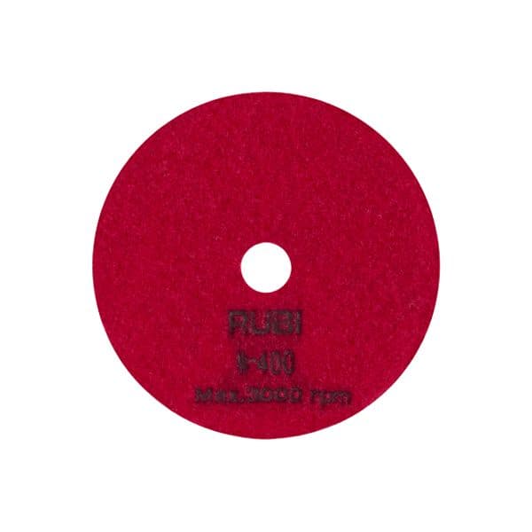 Rubi Disco de Diamante para Polir a Seco 100mm Grão 400 - 62973
