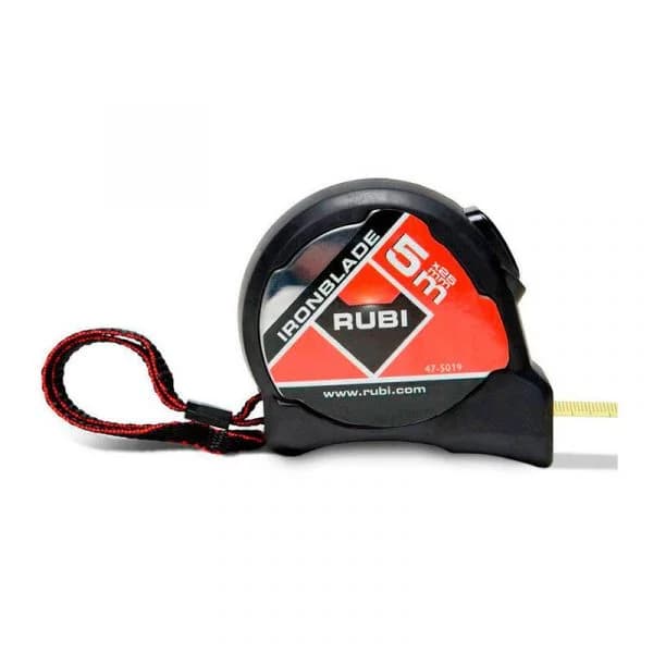 Rubi Fita Métrica Ironblade R75909 5 m x 25 mm Duplo Marcado