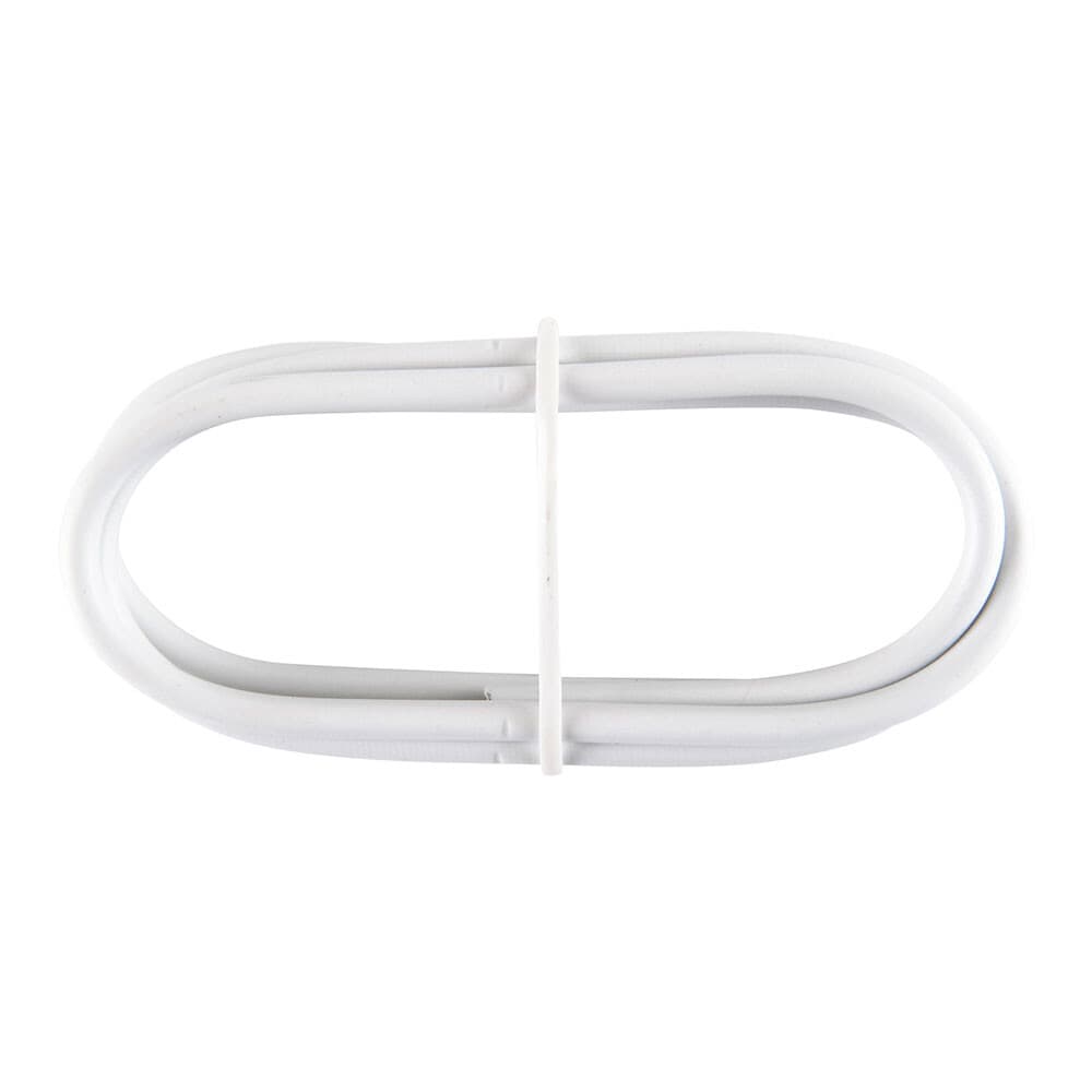 Cabo plastificado branco 1m para cortina pv024 cintacor - storplanet