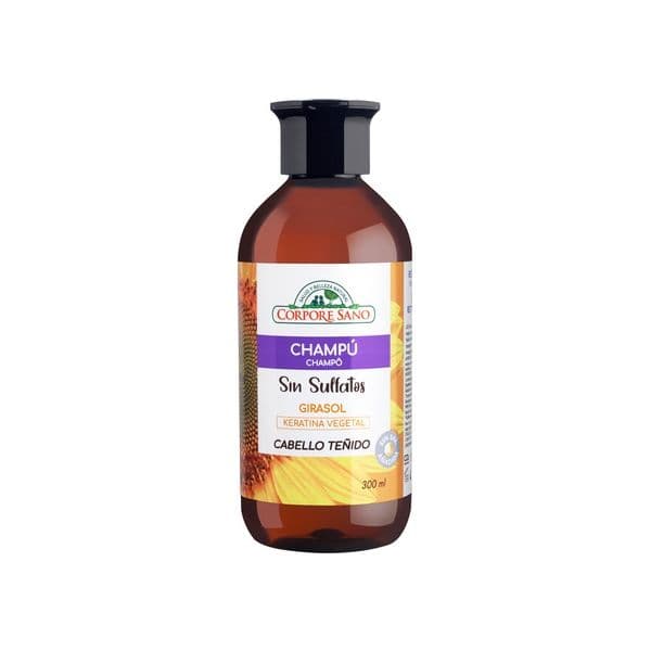 Corpore Sano Shampoo sem Sulfato com Girassol, Trigo, Soja e Queratina Vegetal 300ml