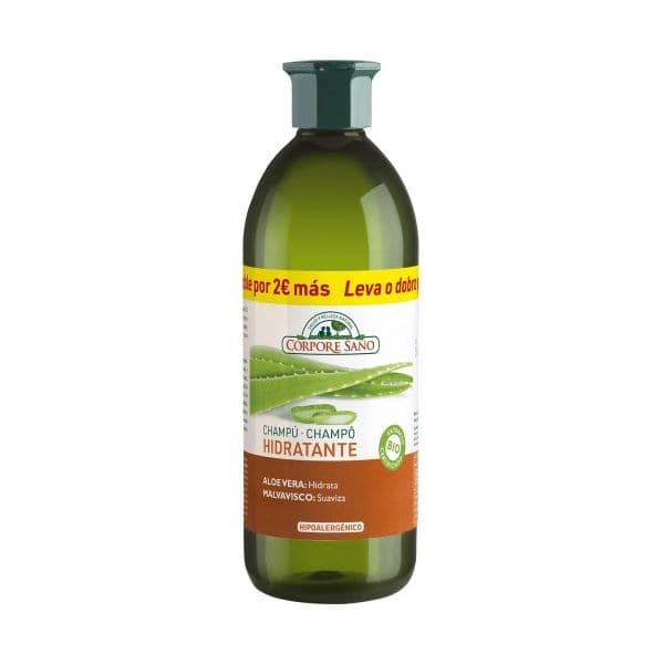 Corpore Sano Shampoo Hidratante Aloe + Malvavisco 300ml + 300ml