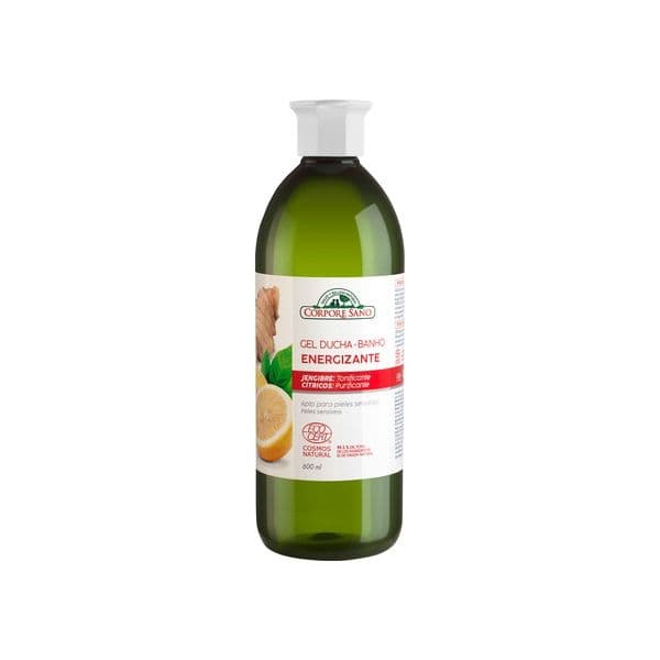 Corpore Sano Gel de Banho Energizante com Pele Sensível a Extrato de Gengibre e Cítrico 600 ml