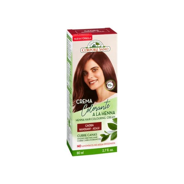 Corpore Sano Creme para Colorir Mogno Hena 80ml