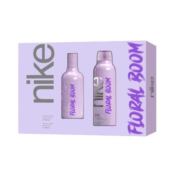 Nike Floral Boom Woman Eau de Toilette 100ml + Deo Spray 200ml Coffret