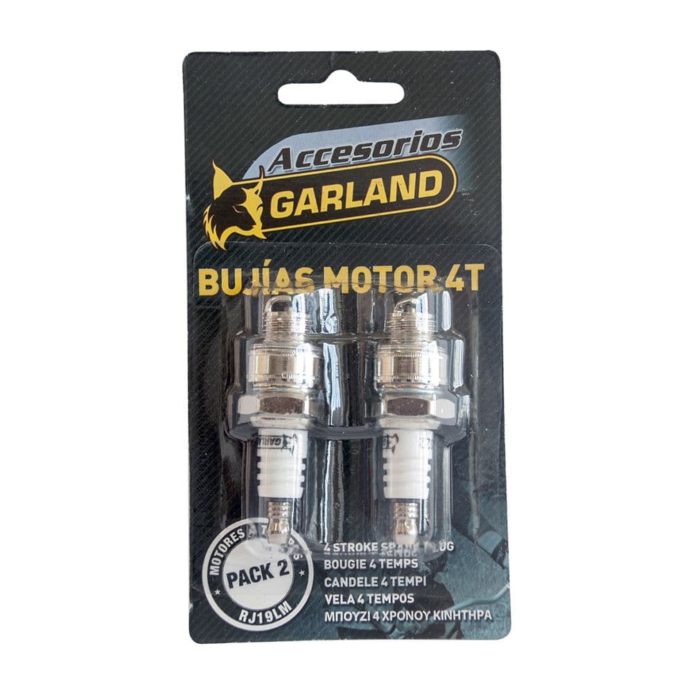 BLÍSTER 2 VELAS IGNIÇÃO 4T (RJ19LM) 7101000200 GARLAND