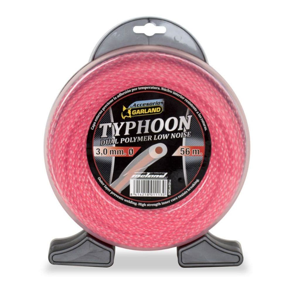 Garland Fio de Corte Typhoon 56m 3.0mm Preto
