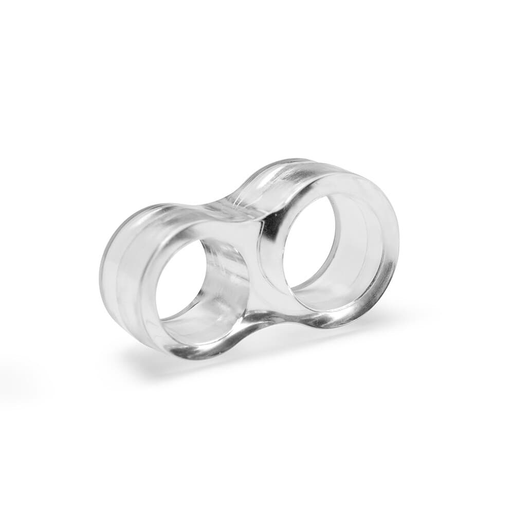Batente para maçaneta da porta transparente (blíster 6 unid.) ø15xø18mm inofix