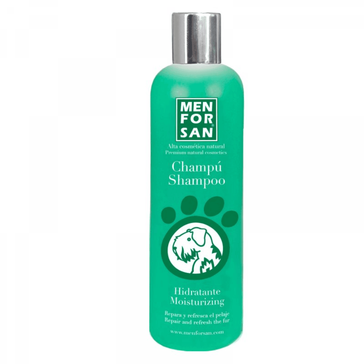 Menforsan Shampoo Natural Hidratante Maçã Verde 300ml