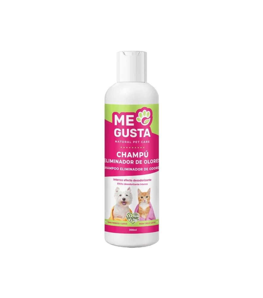 Me Gusta Champô BIO Eliminador de Odores Cão e Gato 300ml