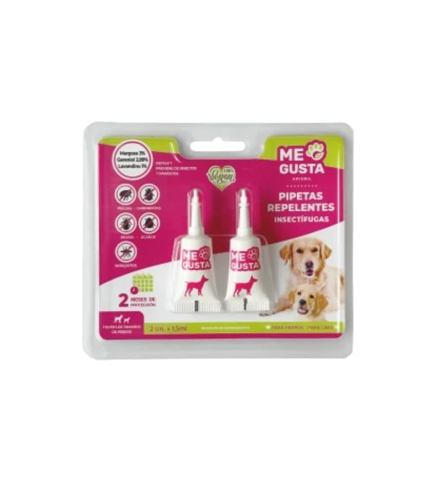 Me Gusta Pipeta Repelente para Cão 2un x 1,5ml