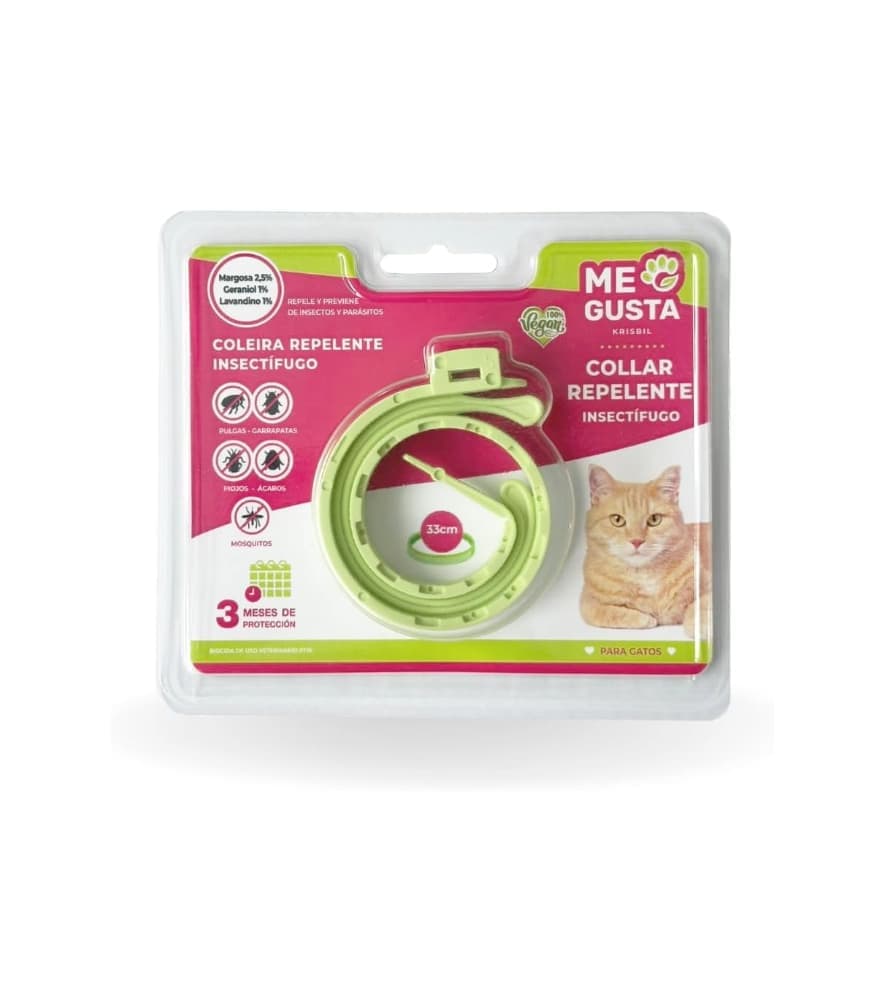 Me Gusta Coleira Repelente para Gato 32cm