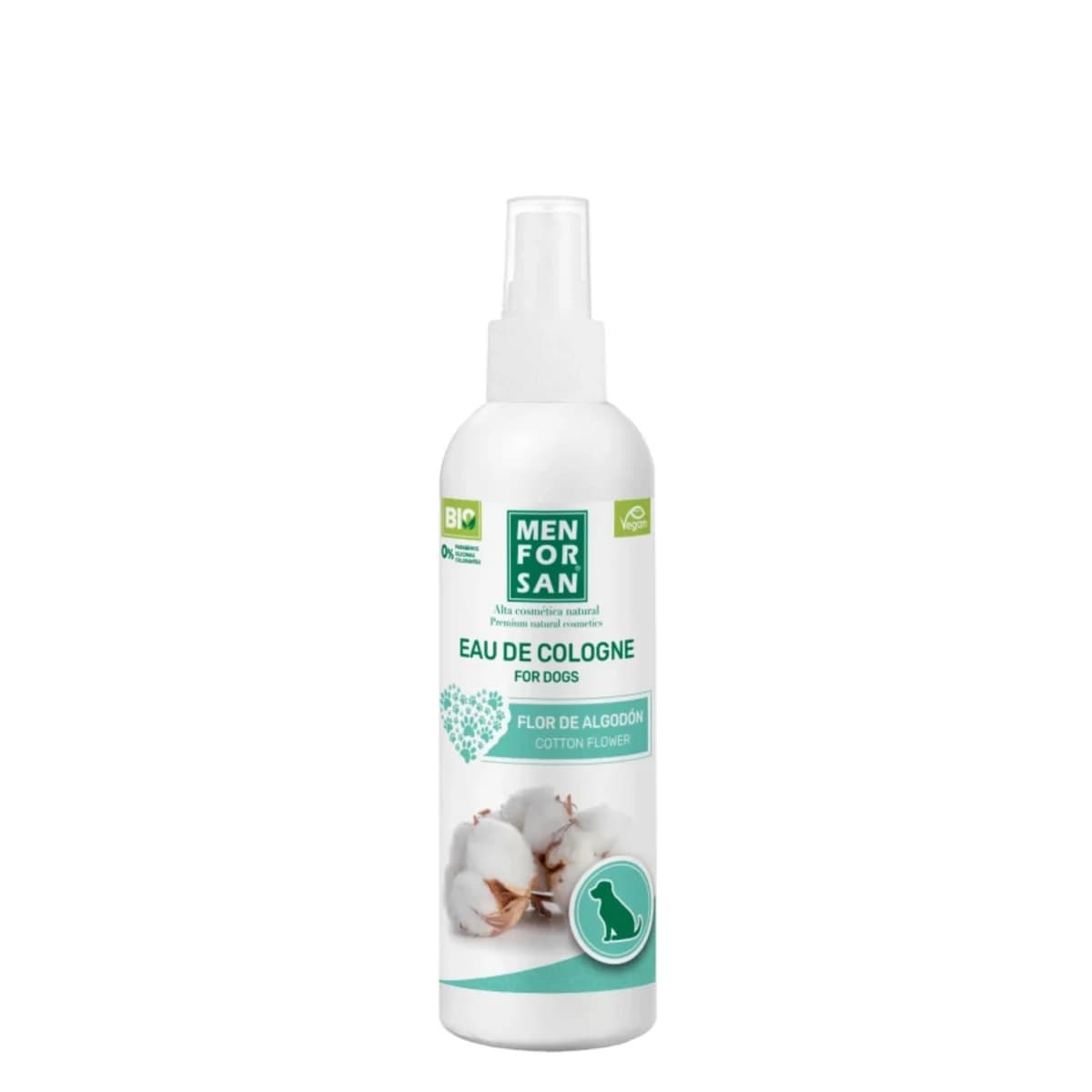 Colónia para cão Flor de Algodão 125ml - Men For San