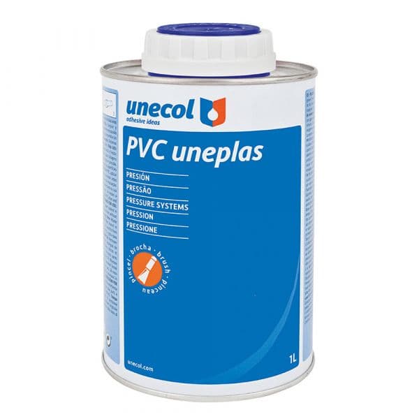 Unecol Cola PVC UNEPLAS A2040 1L com Pincel