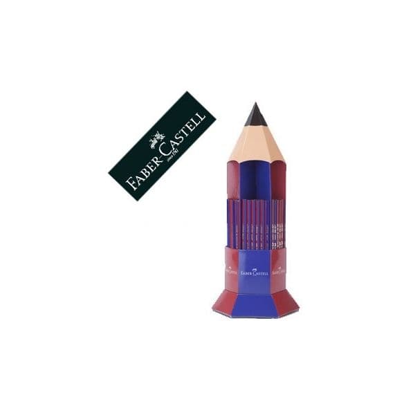Faber-Castell Lápis de Grafite Faber Ecolápis Janus 2160 Bicolor Expositor 120 - OFF073907CE