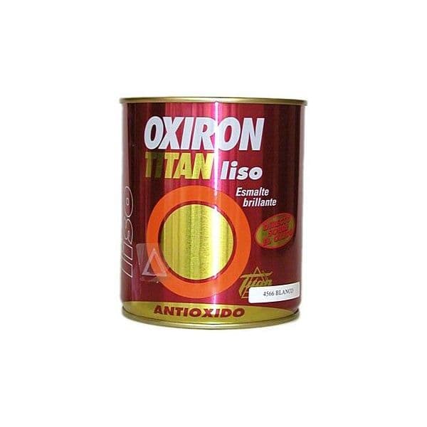Titan Esmalte Brillante Oxiron Liso Branco 750ML