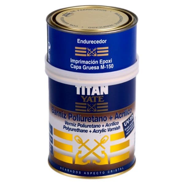 Titan Verniz Poliuretano Acrílico Brilhante 750ml