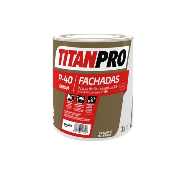 Titan Titanpro P-40 Branco Mate [A4] 1L - N40000001