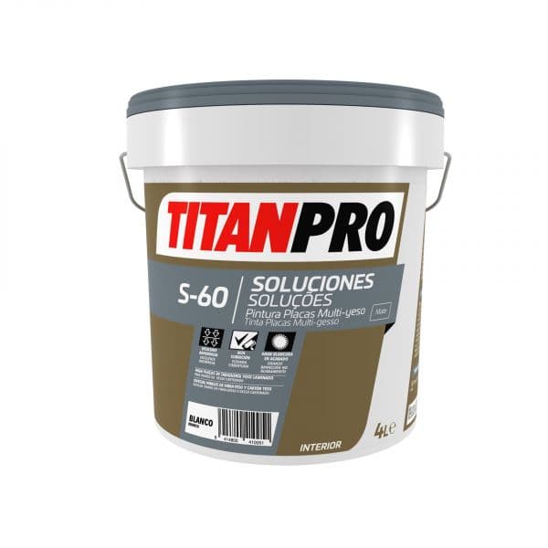 Titan Titanpro S-60 Mate Branco [A22] Multi-gesso 4L - Q60056604