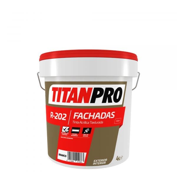 Titan R-202 Tinta Acrílica Texturada Interior-exterior Mate 15L