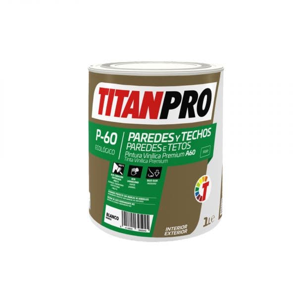 Titan Titanpro P-60 Branco Mate [A60] 1L - N60000001