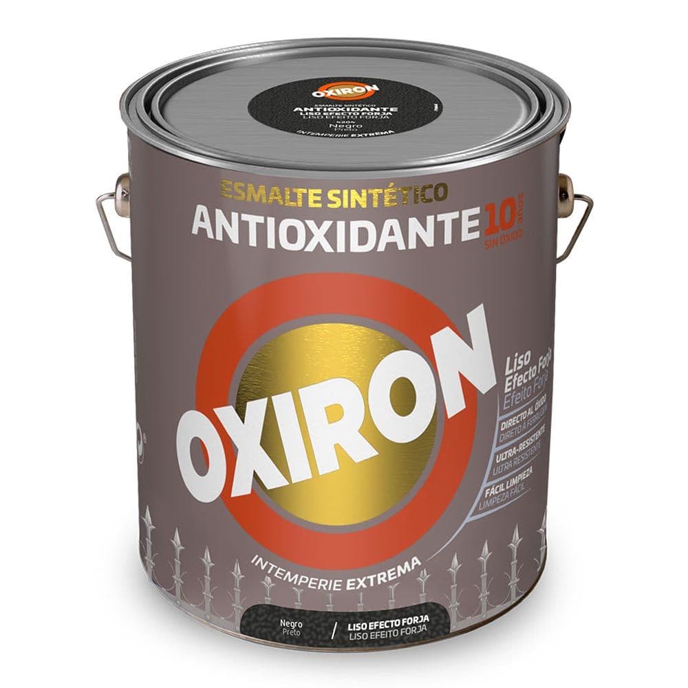 ESMALTE SINTÉTICO METÁLICO ANTIOXIDANTE OXIRON LISO EFEITO FORJA