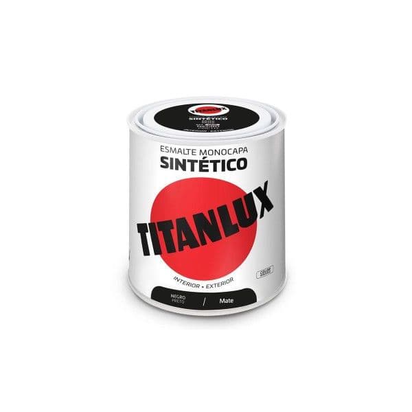Titanlux Esmalte Sintético 5809005 250 ml Preto - S7920415