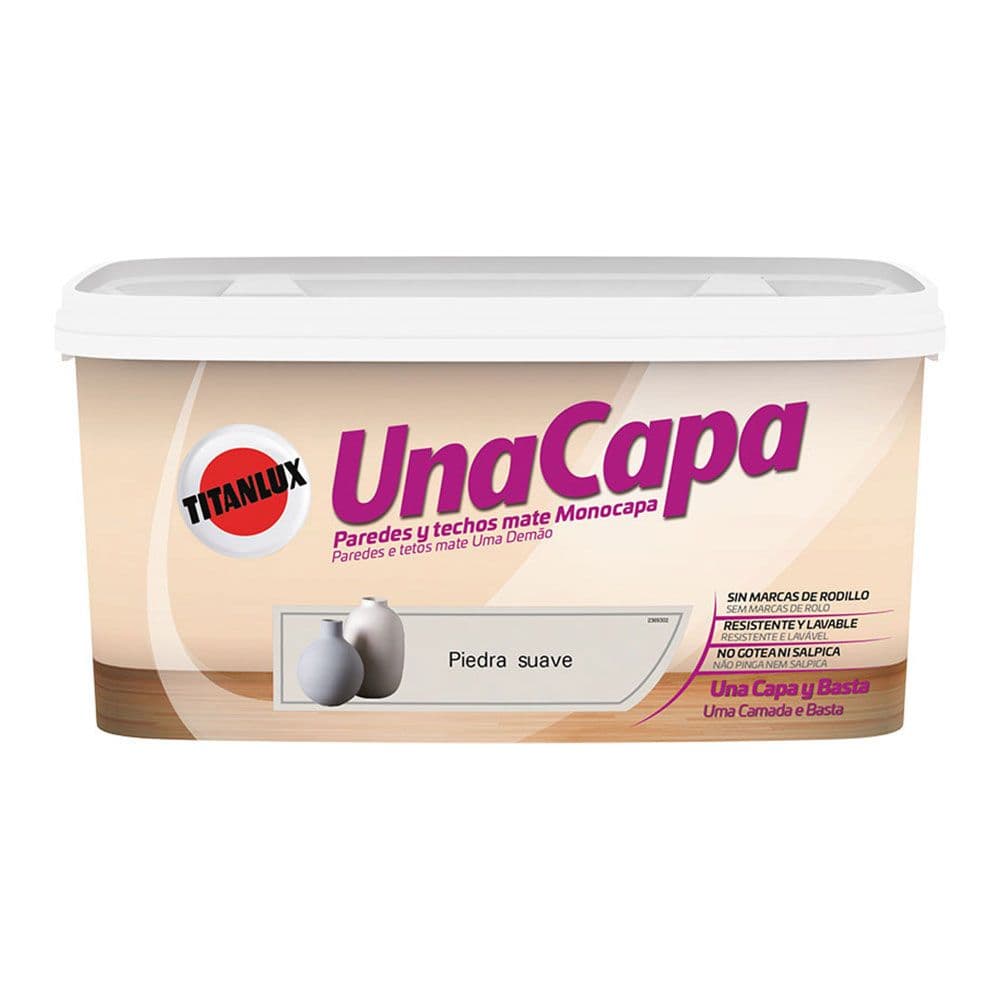 Titan Tinta uma de Mão Pedra Su 4l
