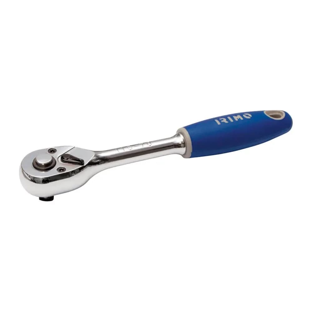 Irimo 1/2 Reversible Pear 125-70-1 Rattle Prateado