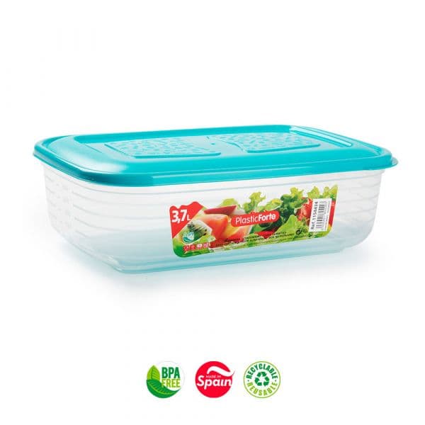 Plastic Forte Caixa Hermética Classic Nº8 3700ml