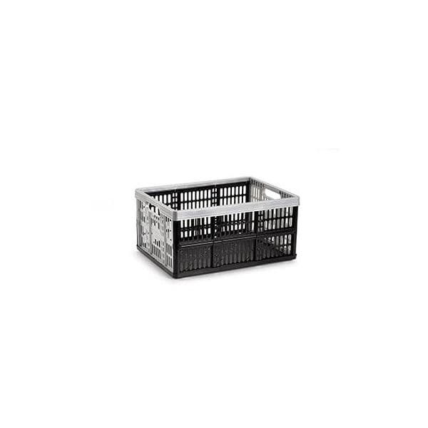 Caixa Dobrável Arrumação Plástica 48x35x4cm 32L Prata - 1911190212