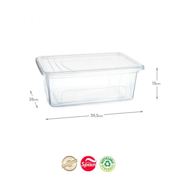 Plastic Forte Caixa Easy 26x39,5x15cm 9,7L