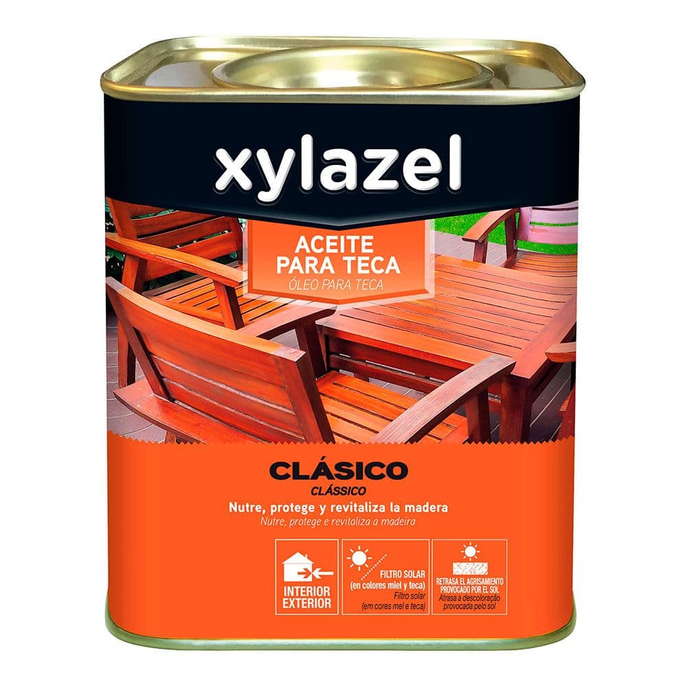 XYLAZEL ÓLEO PARA TECA INCOLOR 4L 5396258