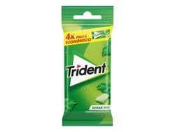 pastilhas trident elásticas fresh spearmint 56g