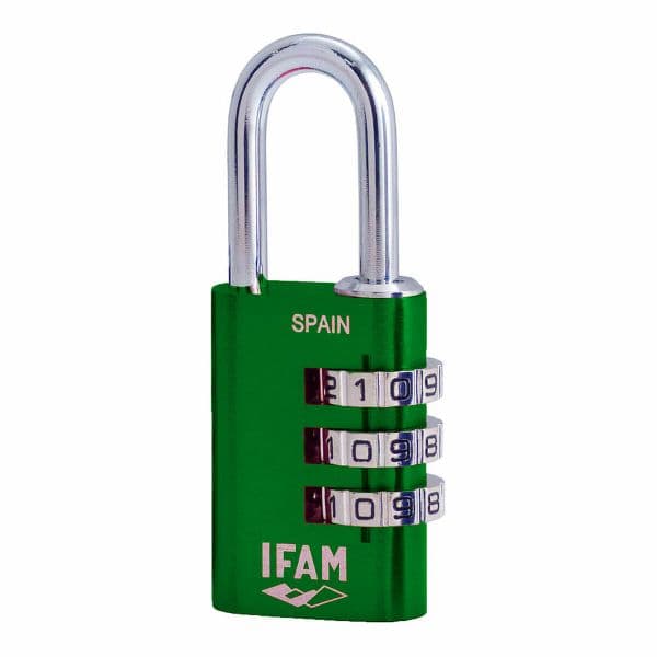 IFAM Cadeado Combi30 Verde 30mm