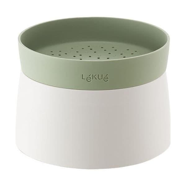 Lékué Cozedor de Quinoa e Arroz e Grãos No Microondas Verde