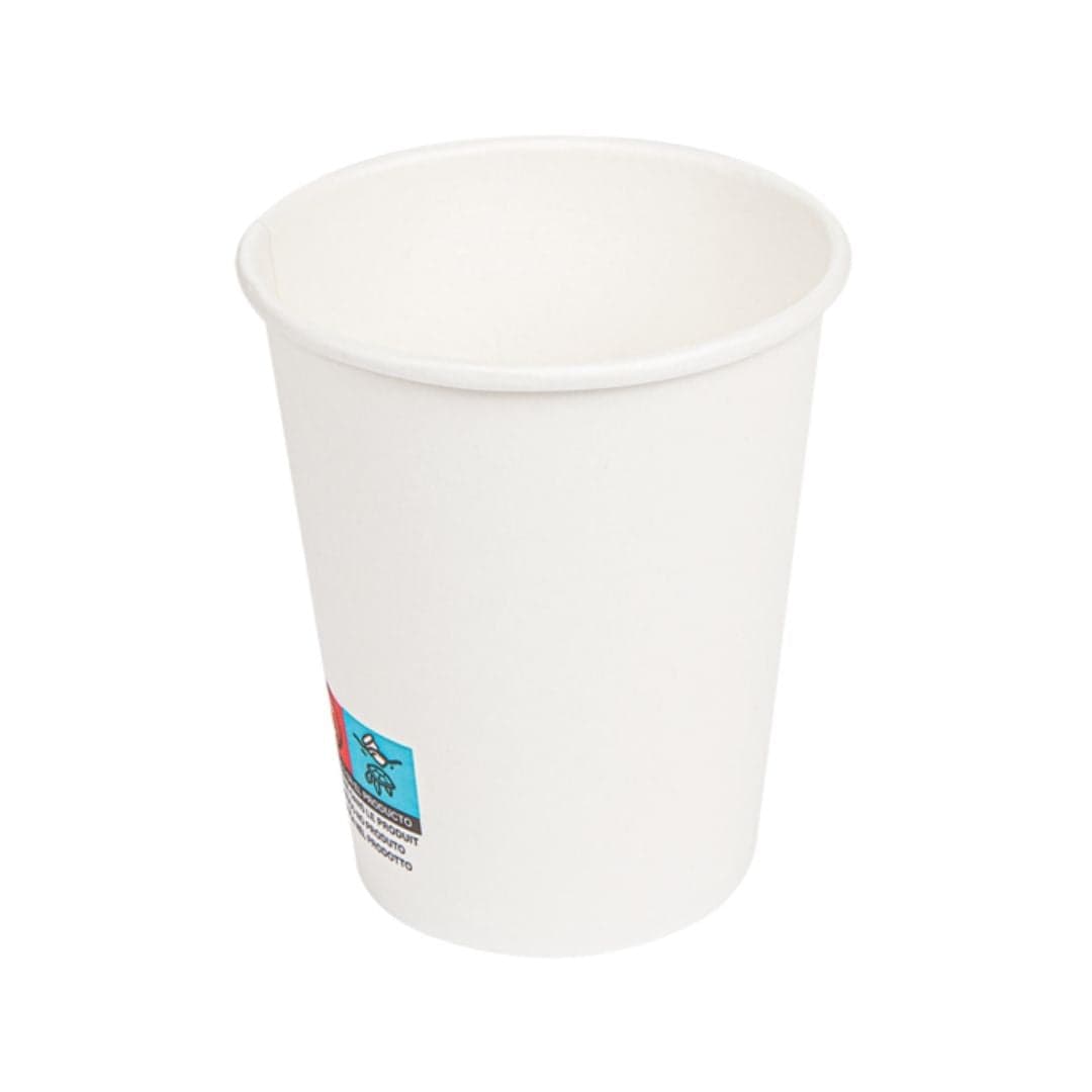 Garcia de Pou Copo de Cartolina Branco para Bebidas Quentes 240ml
