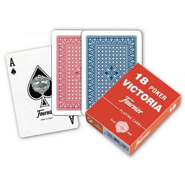 LiderPapel Baralho De Poker Inglês E Bridge Victoria - L00579
