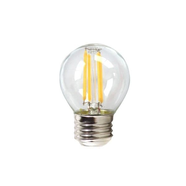 Silver Electronics Lâmpada led Esférica 1960327 E27 4W 3000K a++ (luz Quente) - S0424216