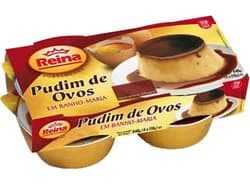 pudim reina flan ovo 4x110g