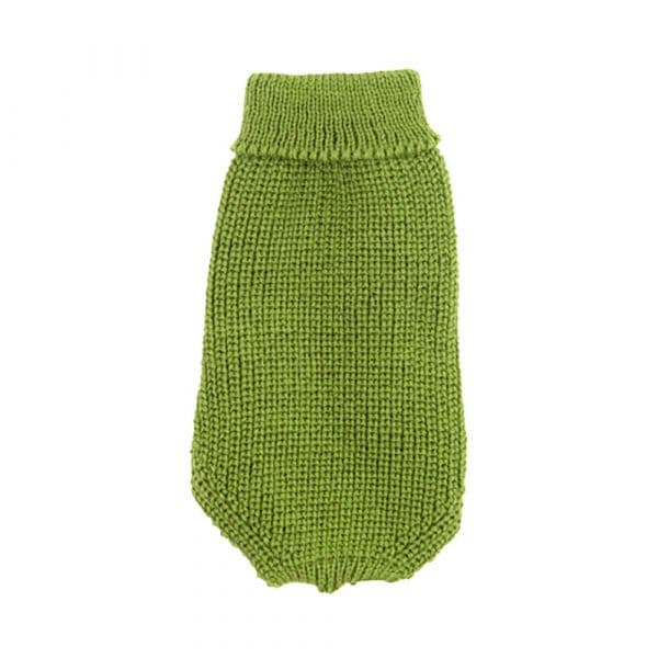 Arppe Camisola Malha New Basic para Cães L-XL Cor Verde