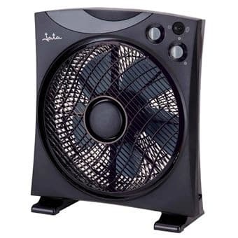 Ventoinha de Chão JATA JVVS3112 – 45W, 3 Velocidades, Temporizador 120 Min, Silenciosa, Cor Preta