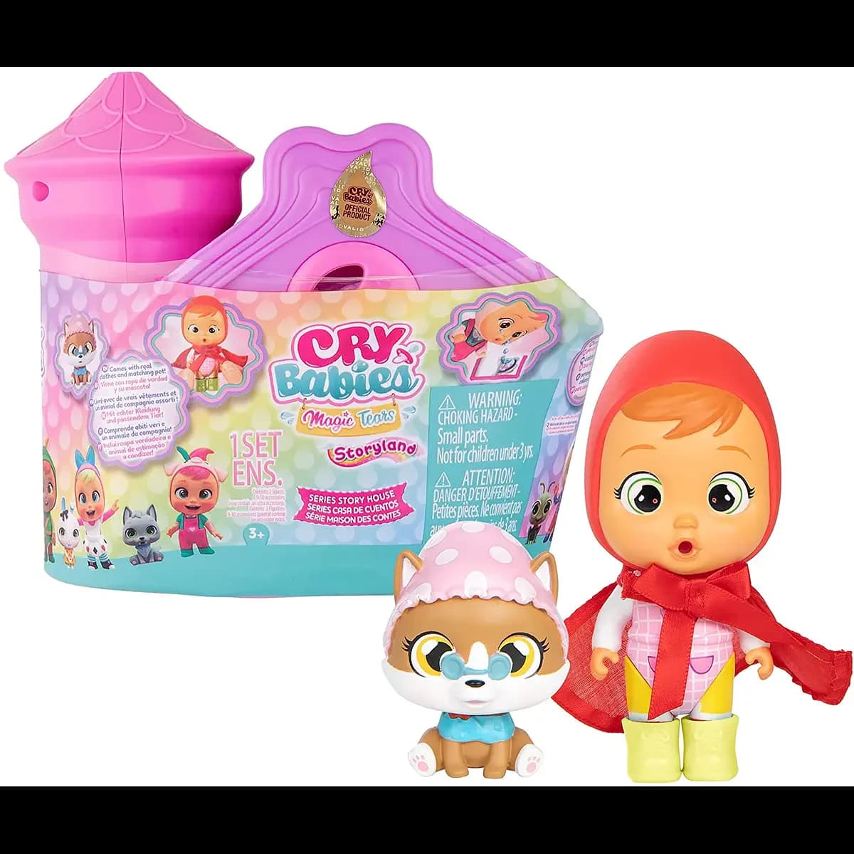 IMC Toys Cry Babies A Casinha das Histórias - RB-82533