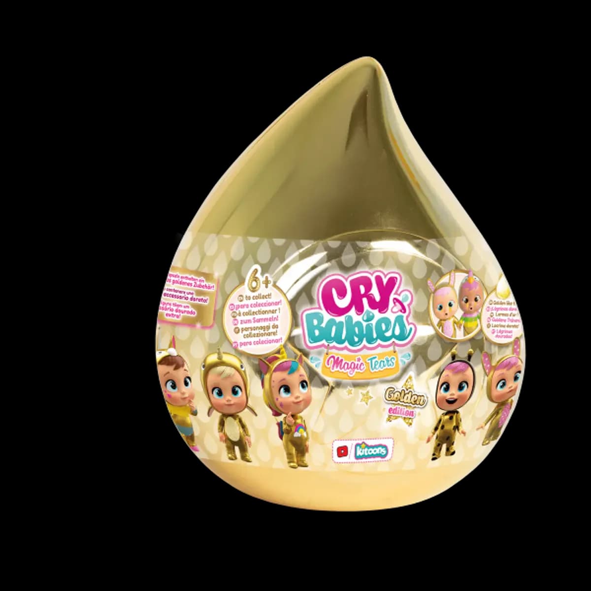 IMC Toys Cry Babies - Lágrimas Mágicas Edição Dourada Aleatório