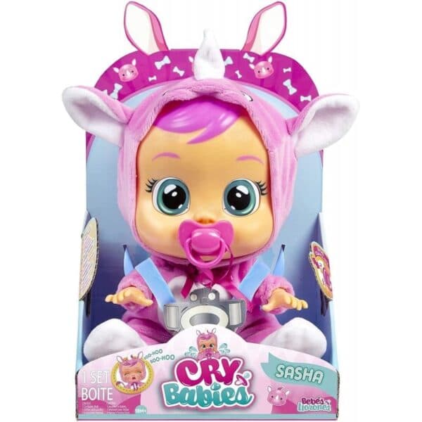 Imc Toys Boneco Bebé Cry Babies Sasha - S2404681