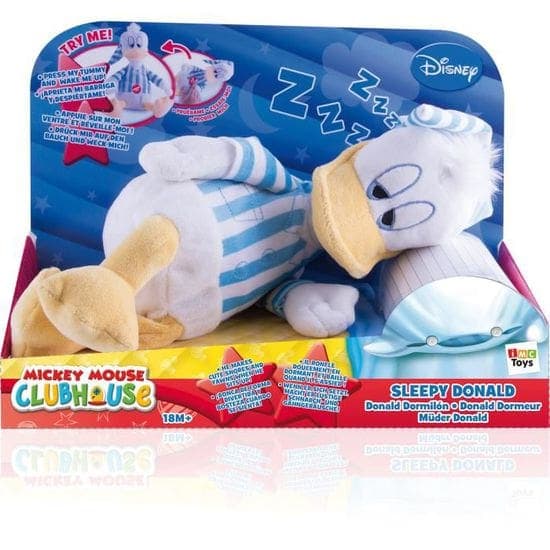 Peluche Pato Donald Dormindo Disney 1+