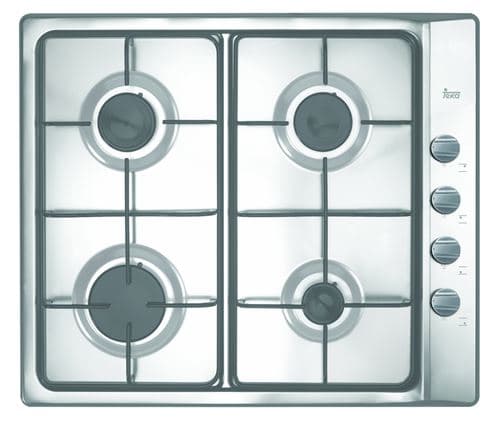 Placa a Gás Teka E/60.3 4G AL | 51 cm | 4 Zonas | Aço inoxidável