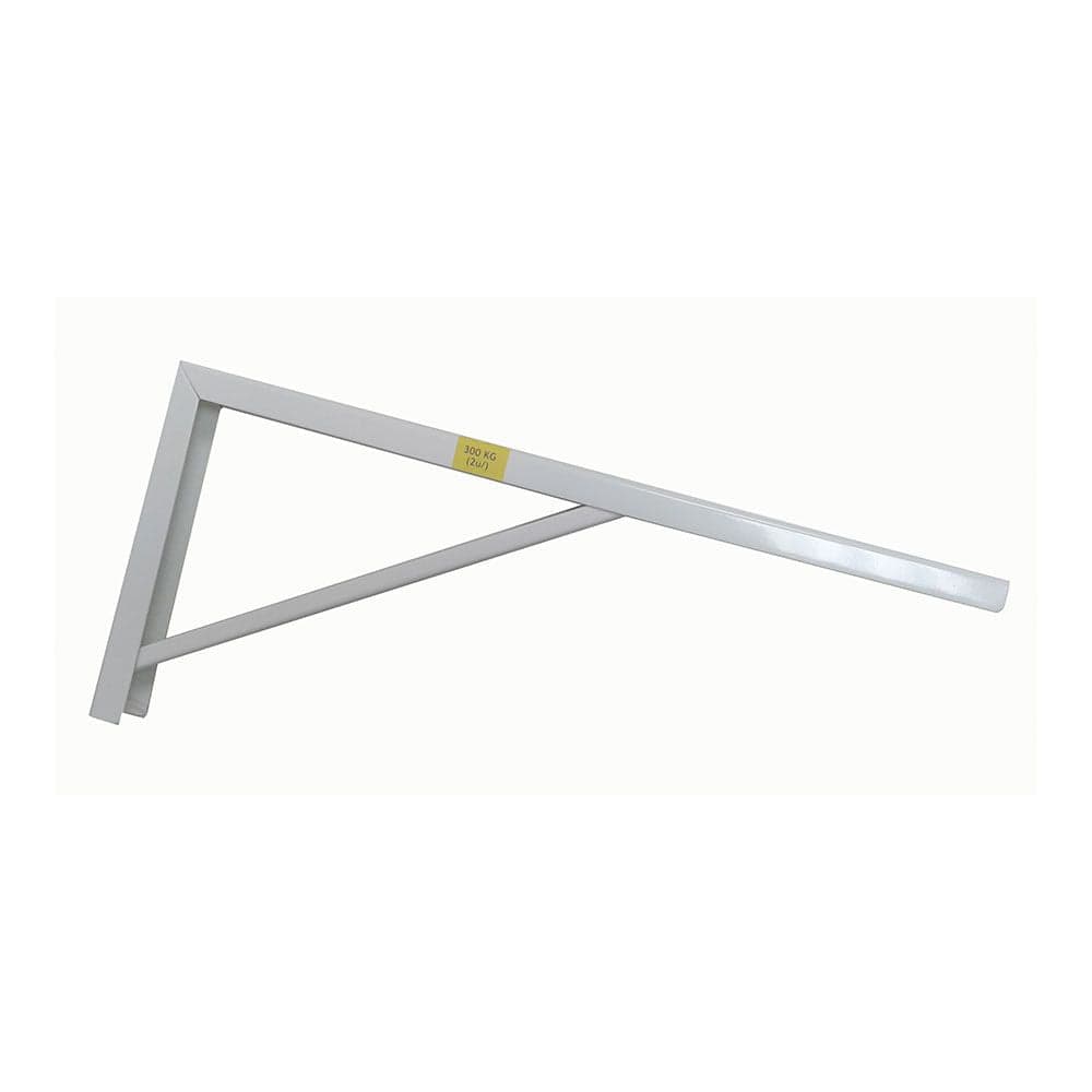 ESQUADRO DE AÇO BRANCO ROBUSTO 18X40CM EDM